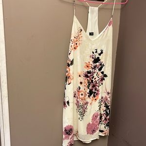 Cute short flowy floral dress